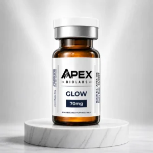 2a8cb591e5ae40ad9ddd11e000f993dae6489caaf12ce42a52ea8370d67a861f GLOW Blend Peptide 70mg | UK Research Peptide | & 3ml Bac water