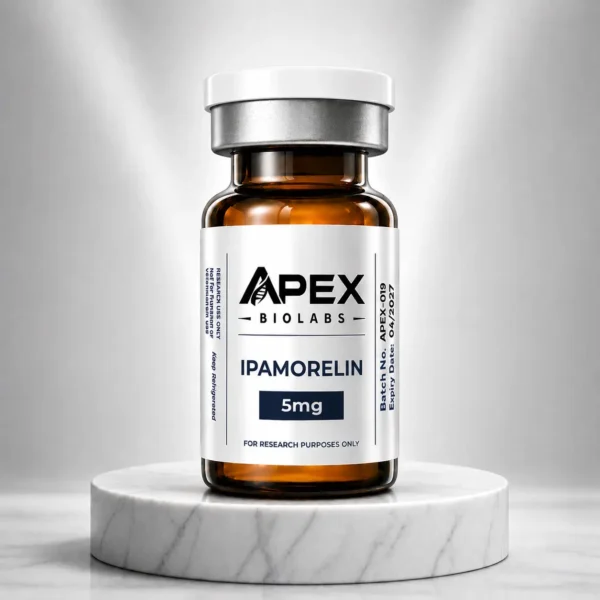 IPAMORELIN-5mg Ipamorelin | UK Research Peptide | & 3ml Bac water