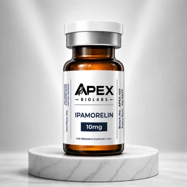 Ipamorelin-10mg Ipamorelin | UK Research Peptide | & 3ml Bac water