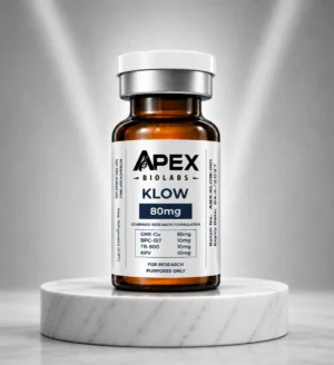 KLOW KLOW 80mg | UK Research Peptide | & 3ml Bac Water