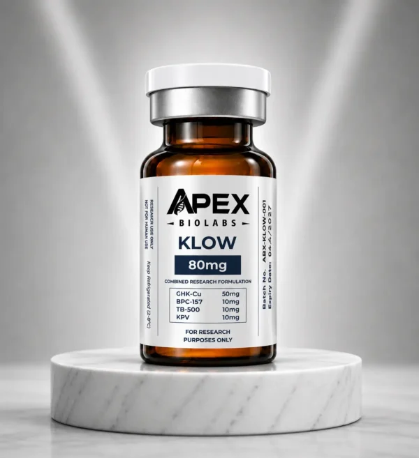 KLOW 80mg | UK Research Peptide | & 3ml Bac Water