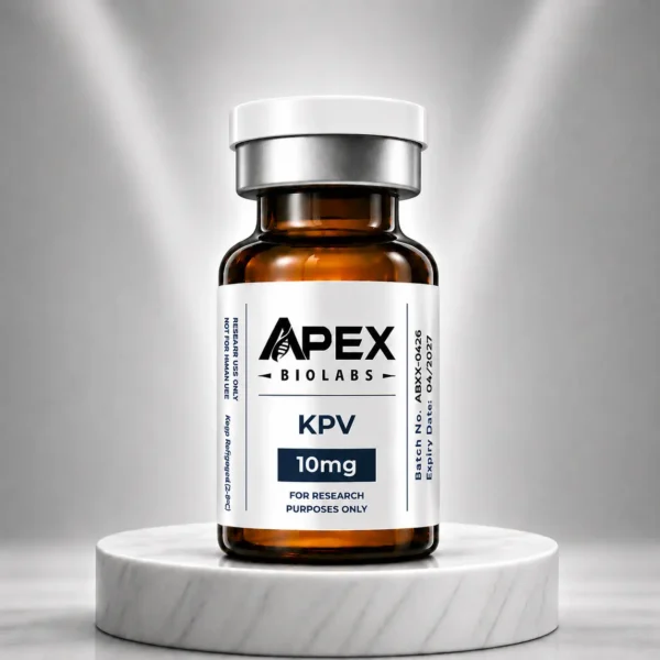 KPV KPV 10mg | UK Research Peptide | & 3ml Bac water