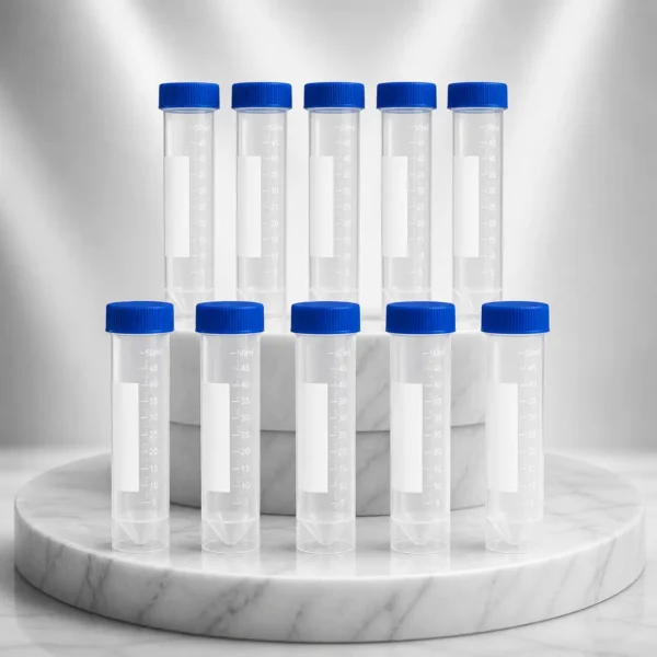 10 x 50mL Laboratory Centrifuge Tubes