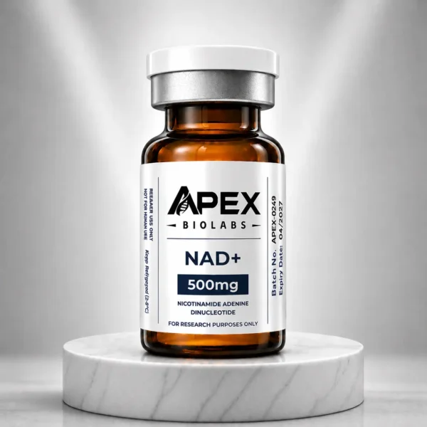 NAD + 500mg | UK Research Peptide | & 3 Bac water