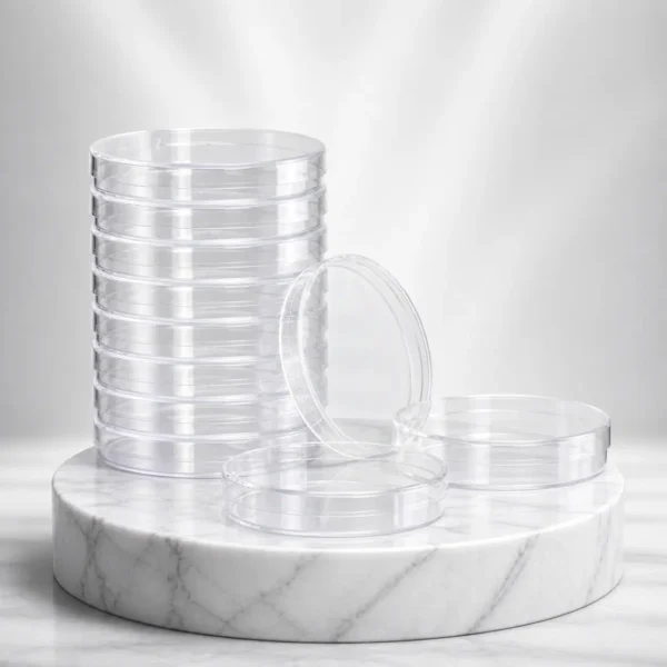 PREM 3 x Premium Petri Dishes for Professional Laboratory & Research Applications 90 x 15mm