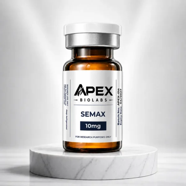 SEMAX Semax 10mg | UK Research Peptide | & 3ml Bac water