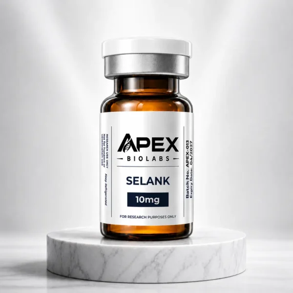 Selank 10mg | UK Research Peptide | & 3ml Bac water